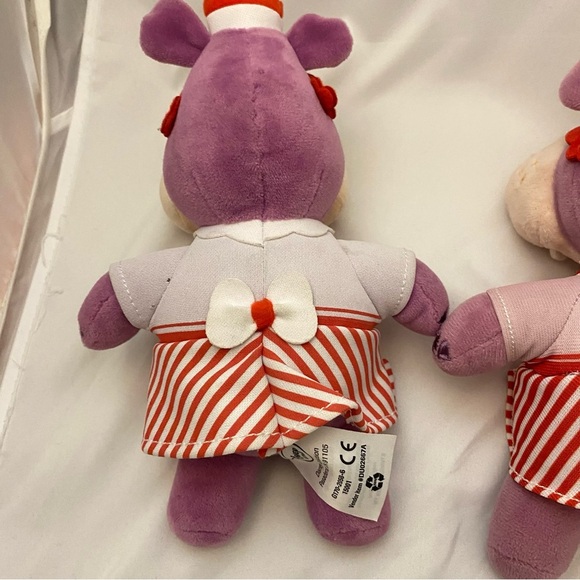 Disney Doc McStuffins Hallie Hippo Plush Doll Stuffed Soft Toy 8 Lot Of 2 - Picture 12 of 14